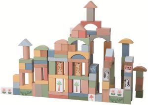 2Kids Toys Safari kostky se zvířátky 120 ks
