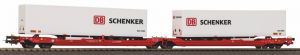 Piko Kontejnerový vagón T3000e se 2 návěsy DB Schenker DB AG VI - 24626