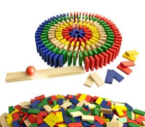 2Kids Toys Domino barevné 800 dílků