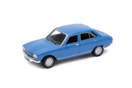 Welly 1975 Peugeot 504 model 1:34 zlatý