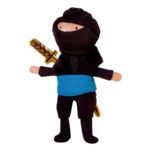 Fiesta Crafts Prstový maňásek Modrý Ninja