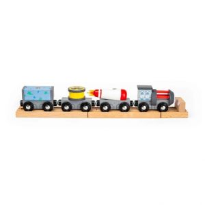 Bigjigs Rail Dřevěný vesmírný vláček