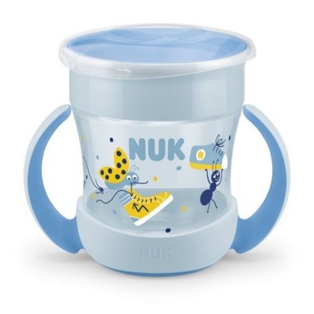 NUK hrnek Mini Magic Cup 160ml modrá