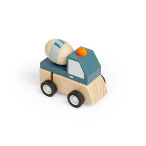 Bigjigs Toys Natahovací stavební autíčko Míchačka