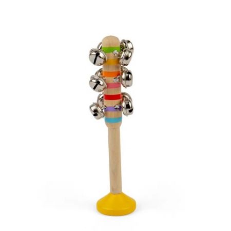 Bigjigs Toys Rolničky 1 ks žlutá