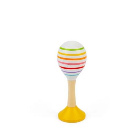 Bigjigs Toys Rumba koule junior sada 2 ks žlutá