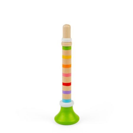 Bigjigs Toys Trumpetka 1 ks zelená