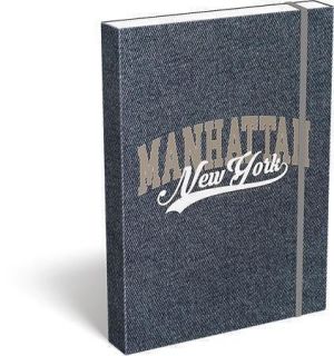 Desky s gumičkou "Manhattan New York", 44 mm, karton, A4, LIZZYSULI 7470216011