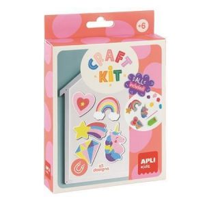 Kreativní sada na výrobu magnetů "Craft Kit", diamantové malování, APLI Kids 20571