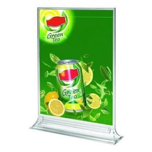 Stojan na prospekty, transparentní, A5, stolní, vertikální, COLOP RC4005