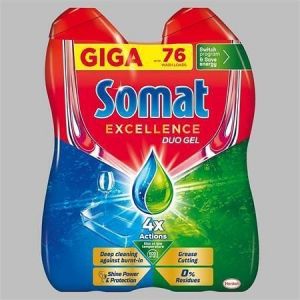 Gel do myčky "Excellence Duo Gel", 2x 684 ml, SOMAT 28311