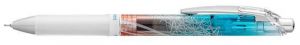 Gelové pero "EnerGel BLN75 Kiriko", modrá, 0,25 mm, tělo Kikutsunagi, PENTEL BLN75ED5-C