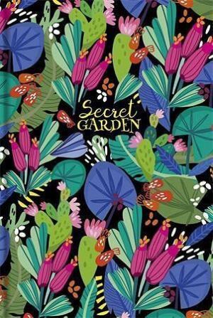 Zápisník "Secret Garden", mix motivů, A5, linkovaný, 80 listů, SHKOLYARYK A5-IC-080-7003L