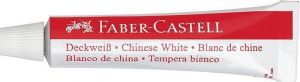 Temperová barva, bílá, 3x 7,5 ml, FABER-CASTELL 125093