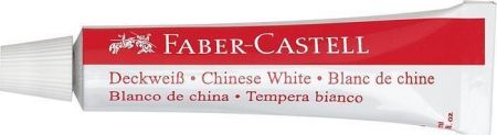 Temperová barva, bílá, 3x 7,5 ml, FABER-CASTELL 125093