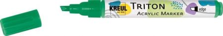 Akrylový fix "TRITON", edge, permanentní zelená, KREUL