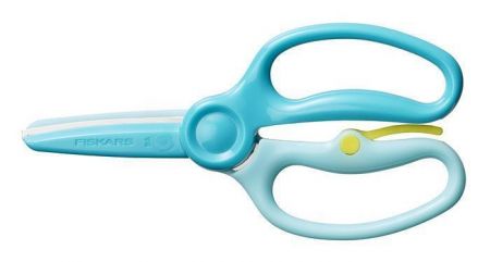 Nůžky trénovací, tyrkysová, dětské, 12 cm, FISKARS 1064068