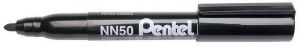 Permanentní popisovač "NN50", černá, 1,3 mm, kuželový hrot, PENTEL NN50-AO