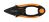 Nůžky na bylinky "Solid SP220", černá - oranžová, 13 cm, FISKARS 1063326