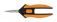 Nůžky zastřihávací "Solid SP13", černá - oranžová, micro-tip, FISKARS 1051600