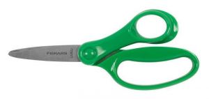 Nůžky, zelená, školní, 15 cm, FISKARS 1067848