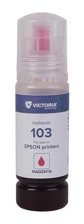 T00S34A Inkoust pro EcoTank L3110, L3150, L1110 tiskárny, magenta, 65 ml, VICTORIA TECHNOL