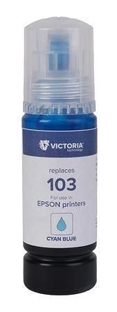 T00S24A Inkoust pro EcoTank L3110, L3150, L1110 tiskárny, cyan, 65 ml, VICTORIA TECHNOLOGY