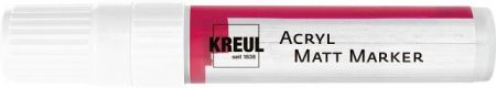 Akrylový fix metalický, XXL, bílá, KREUL