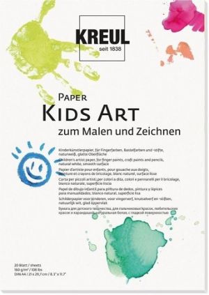 Skicák Kids Art, A4, 160g, 20 listů, KREUL