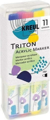 Sada Akrylový fix "TRITON", edge, Powerpack, KREUL