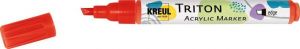 Akrylový fix "TRITON", edge, červená rumělka, KREUL