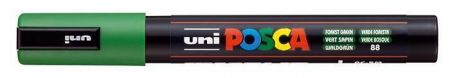Akrylový popisovač "Posca PC-5M", lesní zelená, 1,8-2,5 mm, UNI 319418000