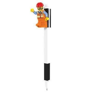 Gelové pero, černá, 0,7 mm, sada s minifigurkou, LEGO 53703