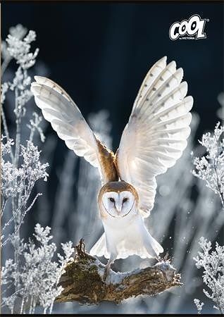 Sešit "Wise Wings", mix motivů, A4, čistý, 80 listů, COOL BY VICTORIA