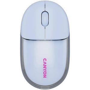 Myš "OnClick 24", modrá, bezdrátová, duální připojení, optická, CANYON CNS-CMSW24BL