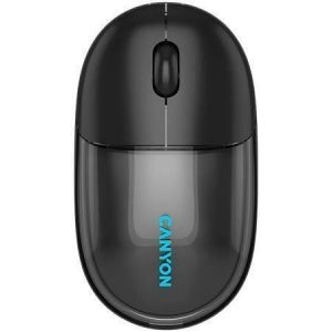 Myš "OnClick 24", černá, bezdrátová, duální připojení, optická, CANYON CNS-CMSW24B