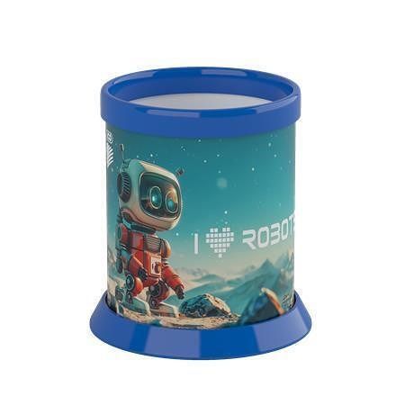 Stojánek na psací potřeby "Robot", modrá, ICO 9570159023