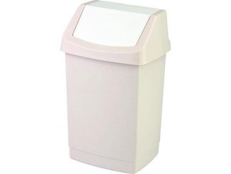 Odpadkový koš "Click-it", savanna, s výklopným víkem, 15 l, CURVER 176515
