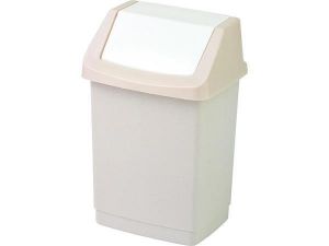 Odpadkový koš "Click-it", savanna, s výklopným víkem, 50 l, CURVER 176502
