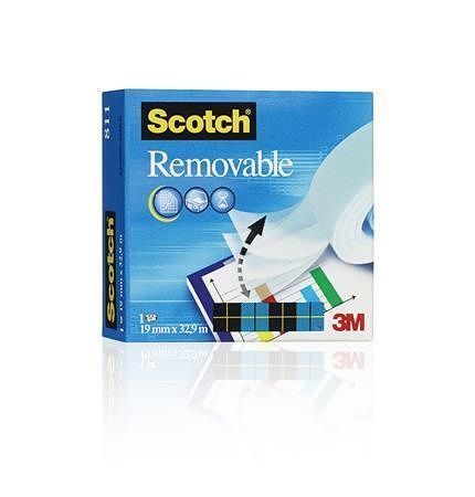 Lepicí páska "Removable 811", 19 mm x 33 m, odnímatelná, 3M SCOTCH 7100402344