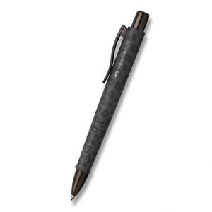 Kuličkové pero Faber-Castell Poly Ball XB Leopard Editon - černá
