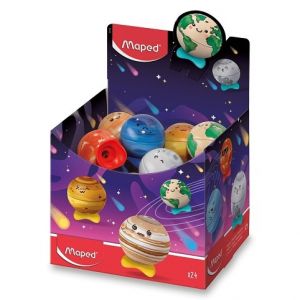 Ořezávátko Maped Planet - 1 otvor, mix motivů