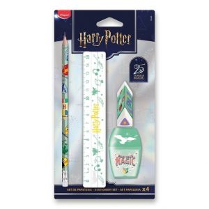 Souprava školních potřeb Maped Harry Potter 25 let  - 4ks, blistr