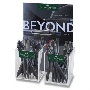 Gelové kuličkové pero Faber-Castell Beyond Gel - stojánek, 24 ks