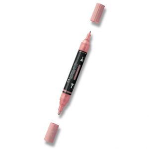 Akrylový popisovač Faber-Castell Multimark - 304, vintage rose