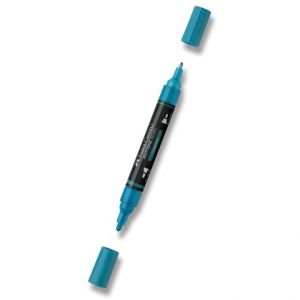 Akrylový popisovač Faber-Castell Multimark - 313, turquoise