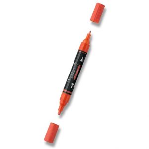 Akrylový popisovač Faber-Castell Multimark - 115, orange