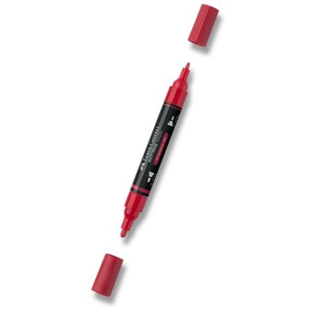 Akrylový popisovač Faber-Castell Multimark - 219, strawberry red