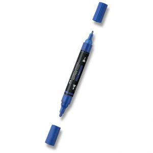 Akrylový popisovač Faber-Castell Multimark - 120, blue