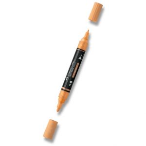 Akrylový popisovač Faber-Castell Multimark - 416, apricot